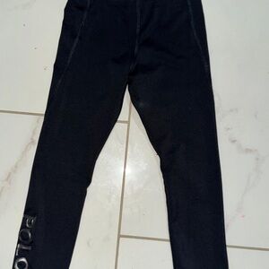 Polo by Ralph Lauren Black Girls' Logo Leggings